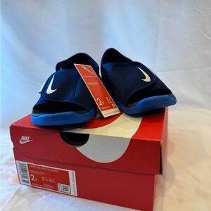 Nike Kids Water Shoes - Navy and Blue